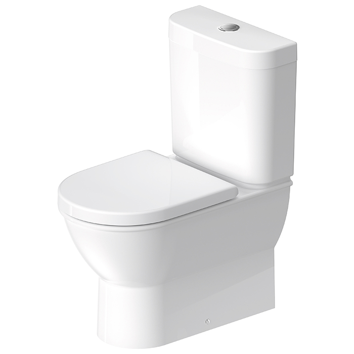 Duravit Darling Унитаз моноблок 37х63 см, с вертикальным смывом, включая крепеж, цвет: белый