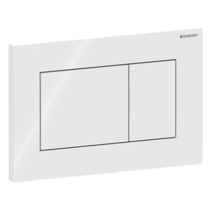 Geberit Sigma01 Клавиша для унитаза, двойного смыва, цвет: хром матовый