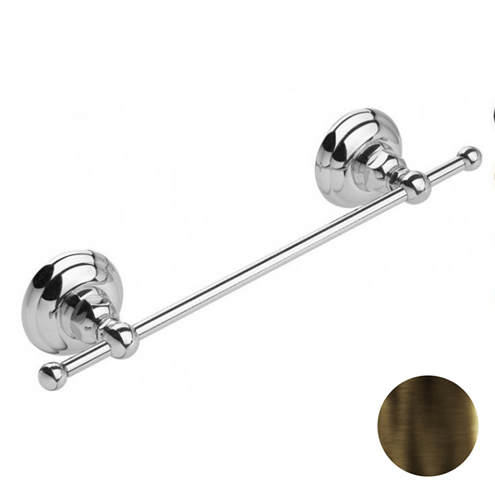 Nicolazzi Accessori Полотенцедержатель 45см,  цвет: бронза