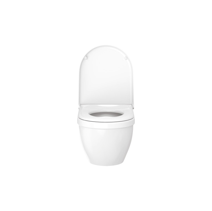 Duravit Starck 3 Унитаз подвесной безободковый, 540х360 мм, с креплением Durafix, с WG, цвет: белый