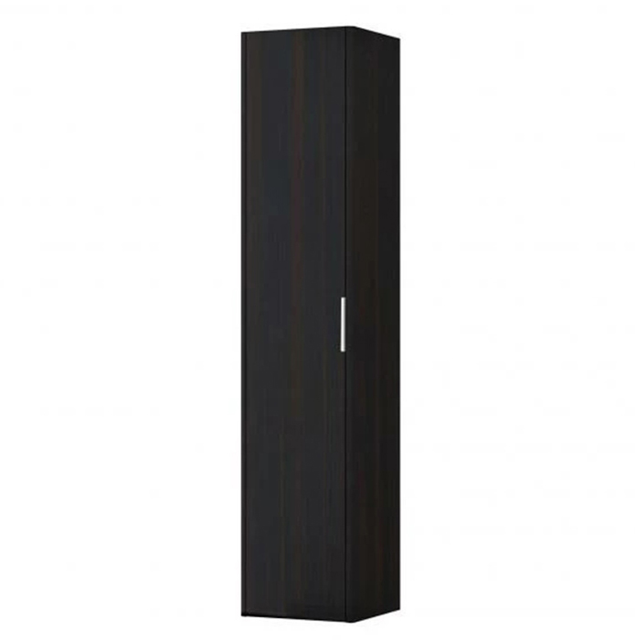 Laufen Base Высокий шкаф 35x33.5x165см., 1 дверца, SX, 1 фиксированная полка, 4 стеклянные полки, дизайн совпадает со шкафами под раковину, цвет: темный вяз