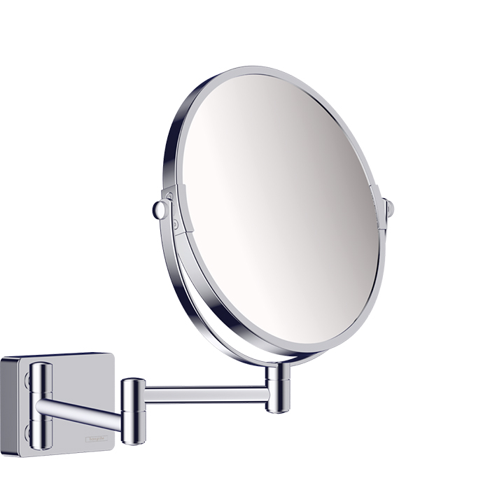 Hansgrohe AddStoris Косметическое зеркало, цвет: хром