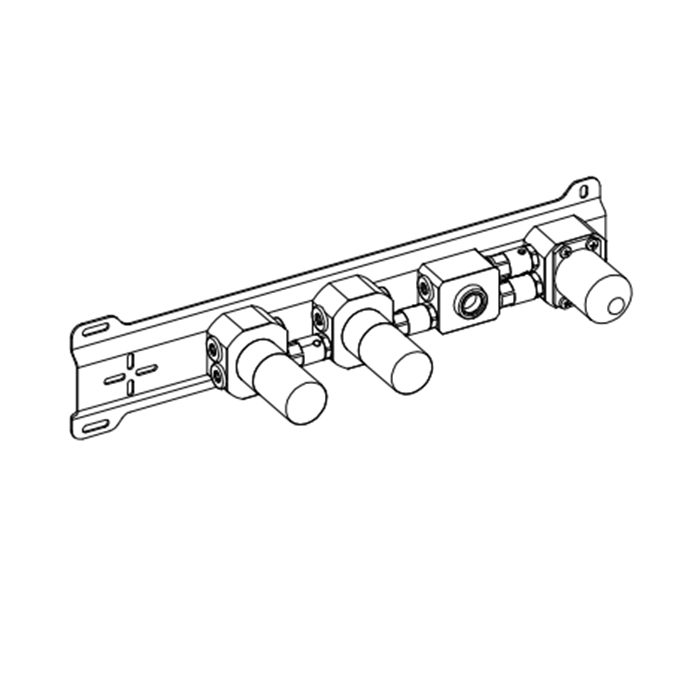 Fantini Внутренняя часть смесителя для ванны, 1/2"