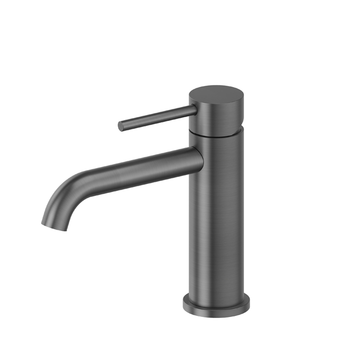 Newform X-Steel 316 Смеситель для раковины, 1 отв., цвет: PVD brushed gun metal