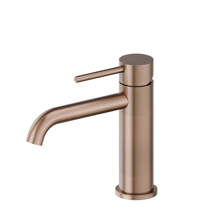 Newform X-Steel 316 Смеситель для раковины, 1 отв., цвет: PVD brushed copper bronze