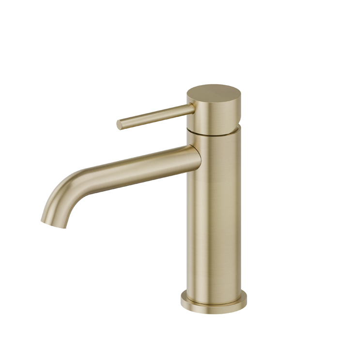 Newform X-Steel 316 Смеситель для раковины, 1 отв., цвет: PVD brushed pale gold