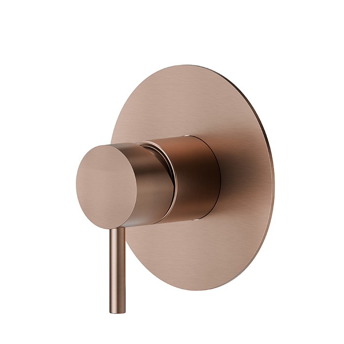 Newform X-STEEL 316 Смеситель для душа, встраиваемый, цвет: PVD Brushed copper bronze