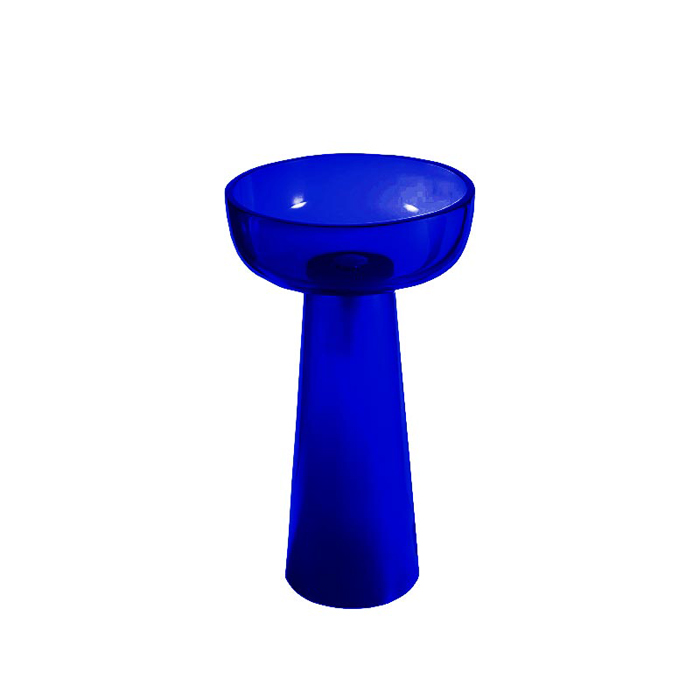 Knief Solid Surface Раковина отдельностоящая, из полимерного материала, цвет:  Marine blue # XXX