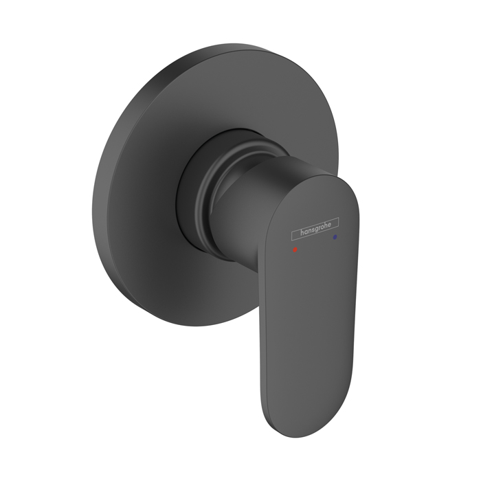 Hansgrohe Vernis Blend Смеситель для душа, однорычажный, внешняя часть, цвет: матовый черный