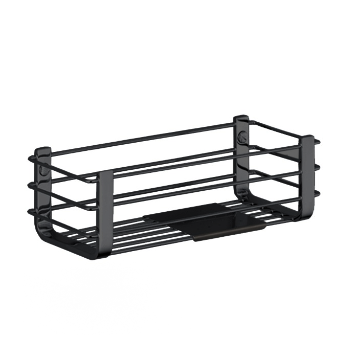 Colombo Angolari Полка 27x11см, цвет: черный матовый