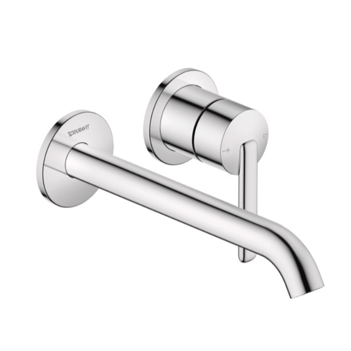 Duravit Balcoon Смеситель для раковины, настенный, Minus Flow, цвет: хром