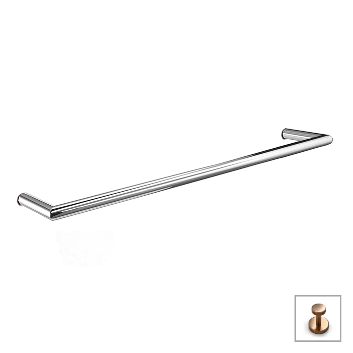 3SC Guy&Guy Полотенцедержатель 60см., цвет: Warm Brushed Bronze PVD