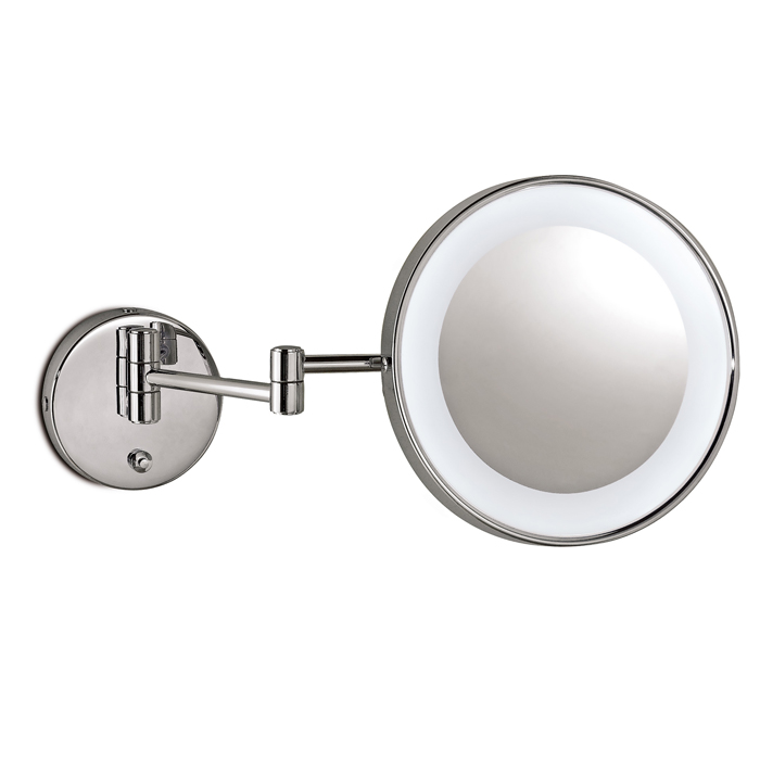 3SC Specchi Ingranditori Косметическое настенное зеркало с LED-подсветкой, 3-х кратное увеличение, цвет: хром
