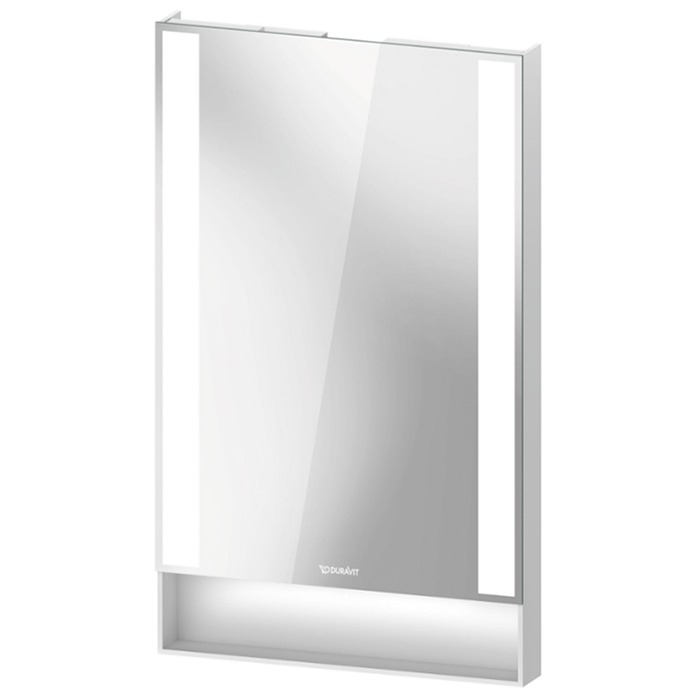 Duravit Qatego Зеркало 45х65cм., с подсветкой, цвет: белый матовый
