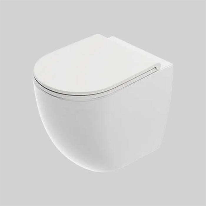 Artceram Vita Унитаз напольный Reel, 36x52 см, цвет: белый/покрытие Saniglaze