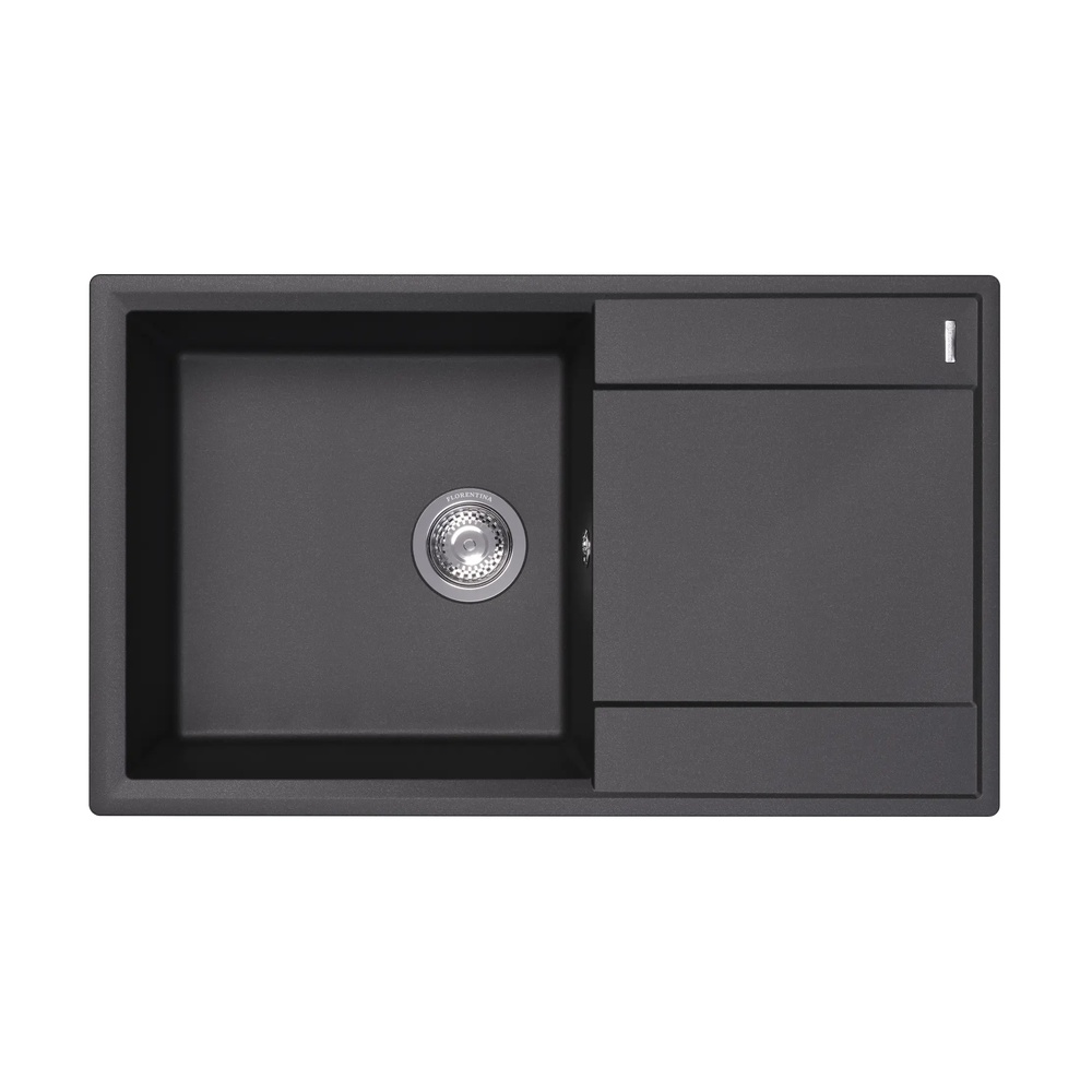 Кухонная мойка Florentina КОНСУЛ 23.020.D0840.302, антрацит
