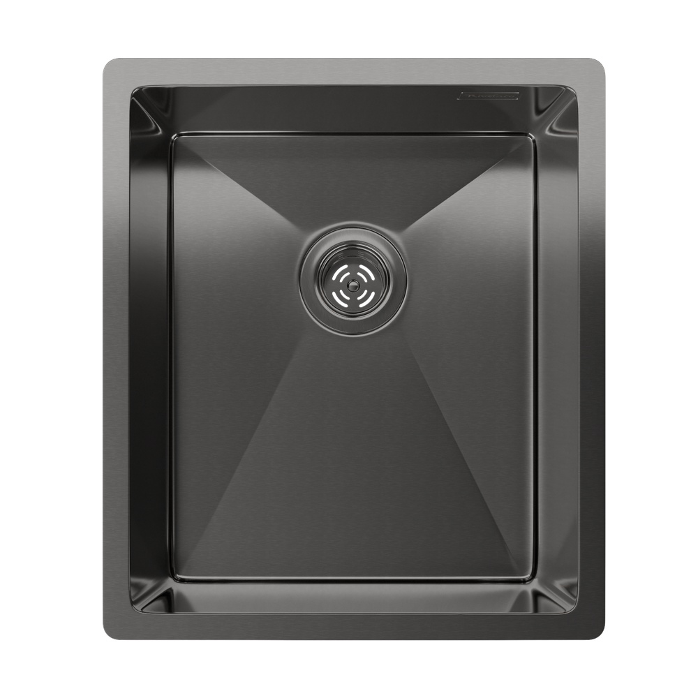 Кухонная мойка Rivelato Rinox 3844 UN PVD, черный