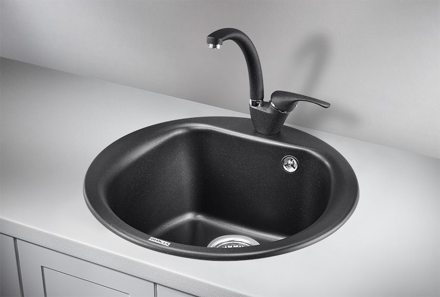 Кухонная мойка Granula 5101, ШВАРЦ