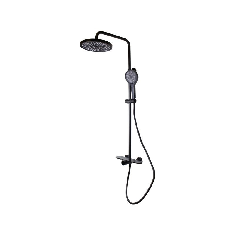 Душевая система Bronze de Luxe ICON 80112CB, черный