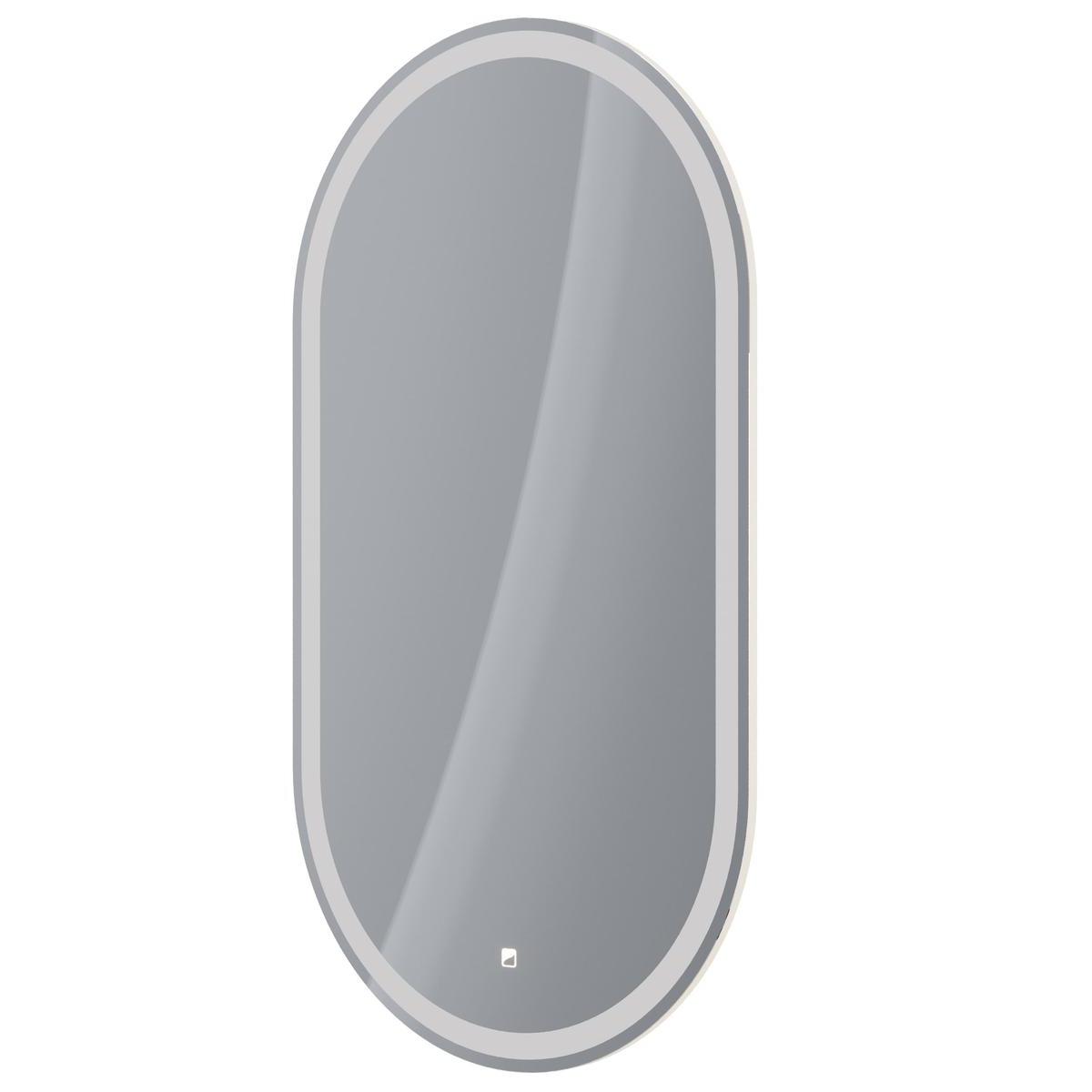 Зеркало Dreja Luno 55x100 см, белый