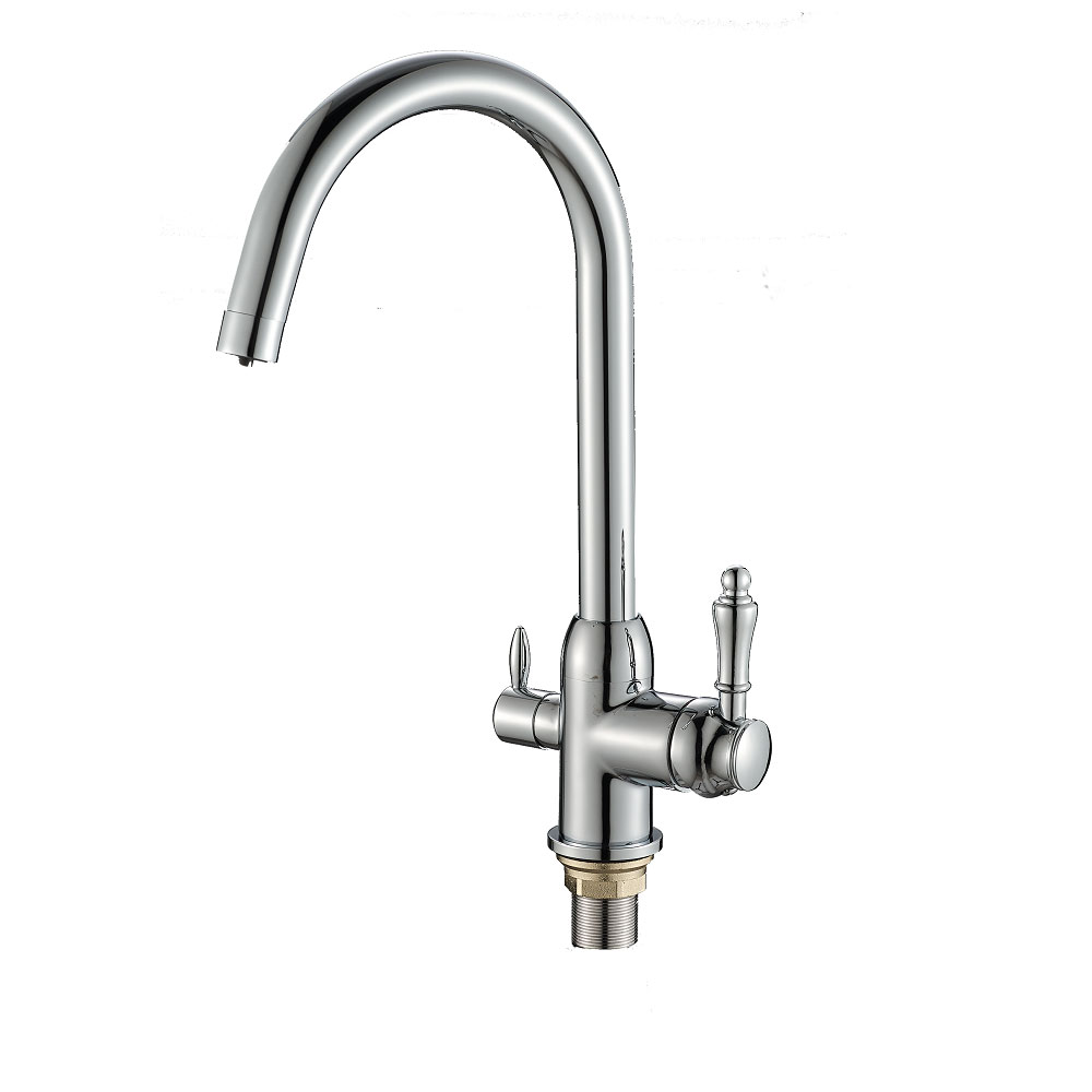 Смеситель для кухни FASHUN A4396, хром