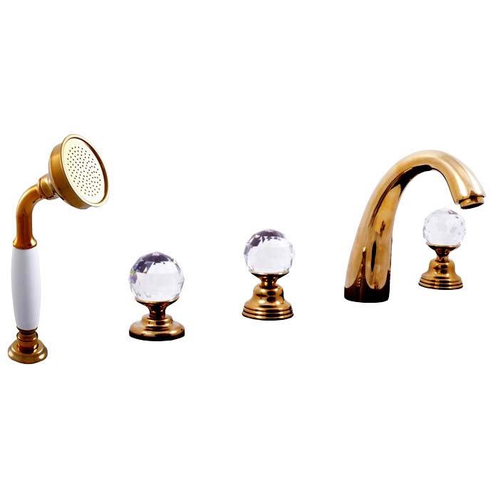 Смеситель на борт ванны Rav Slezak Brilliance BRILLIANCE176.5PSM