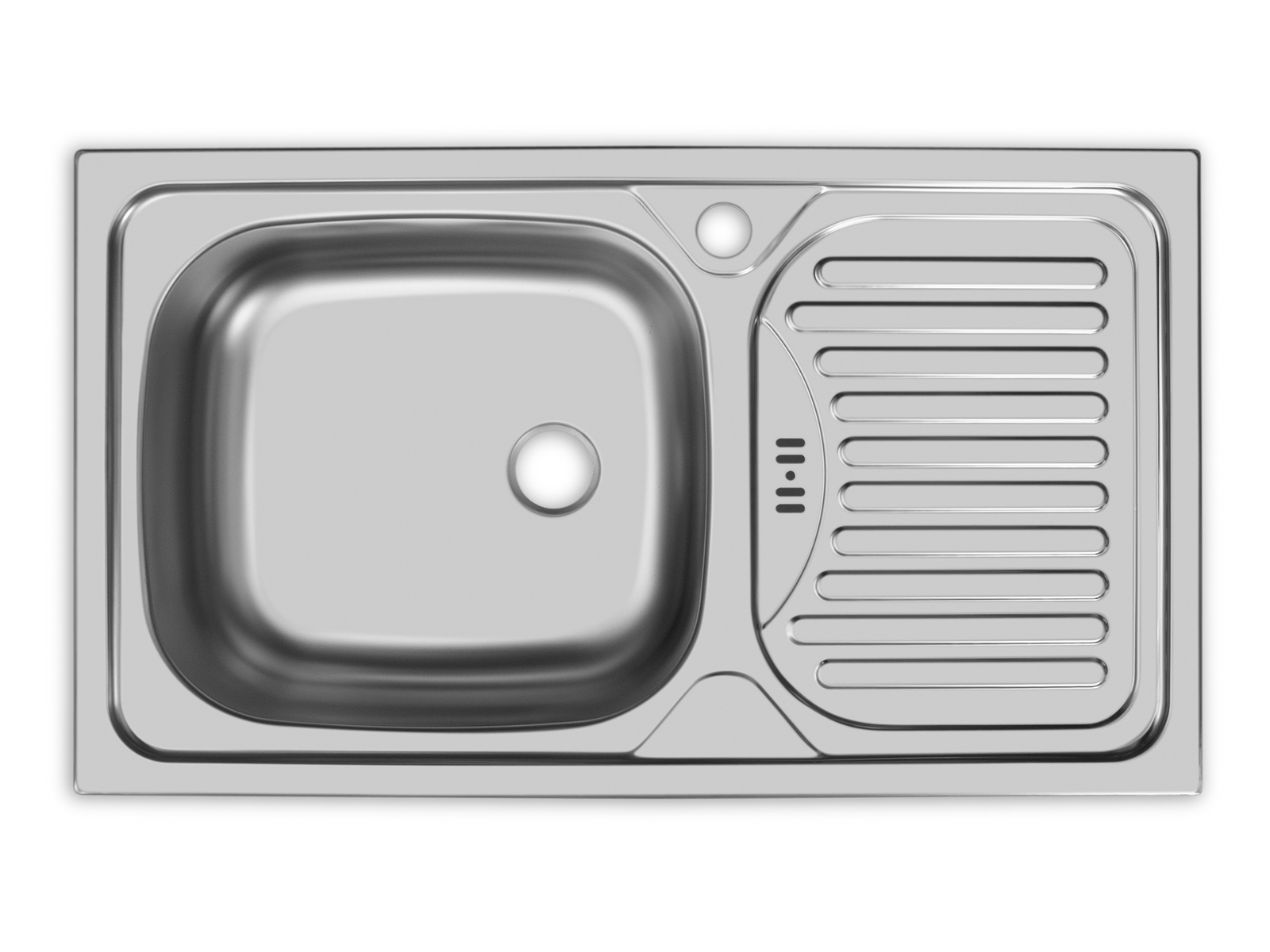 Кухонная мойка UKINOX Классика CLM760.435 -GW6K 2L, 43,5*76