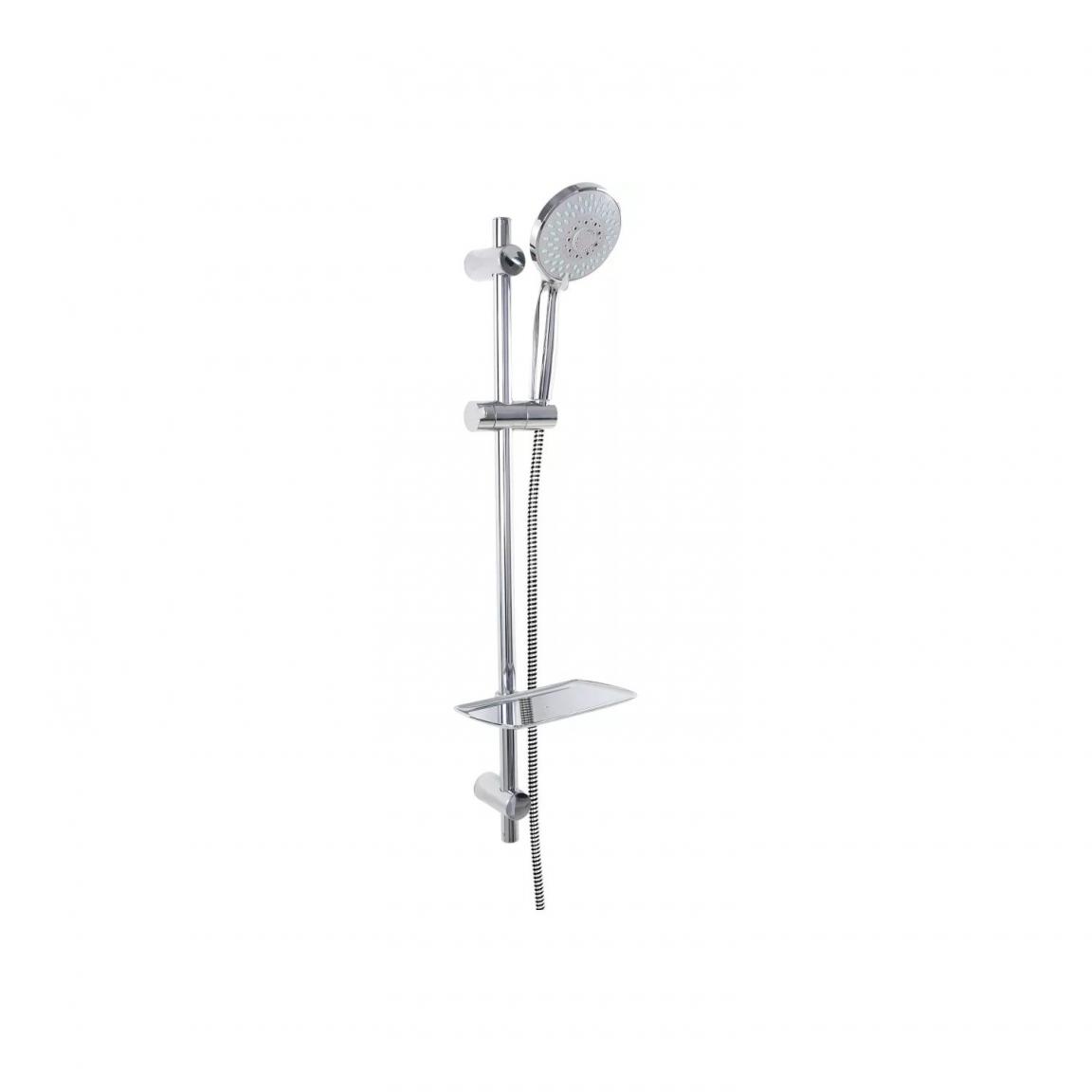 Душевой гарнитур Bravat Waterfall D154CP-2-RUS, хром