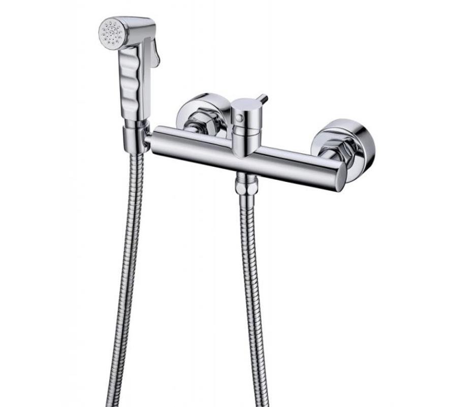 Гигиенический душ со смесителем Bravat D9140CP-RUS, хром
