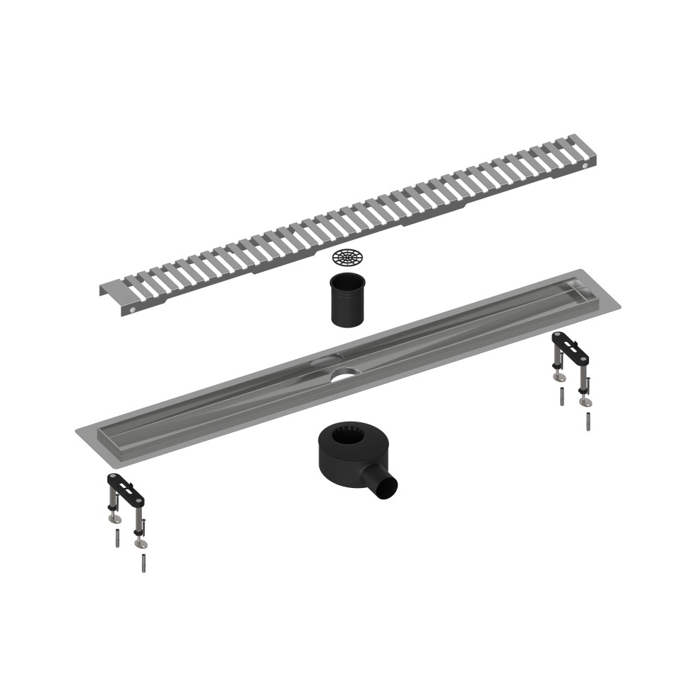 Душевой лоток TIMO Drain System DS230107/00, хром