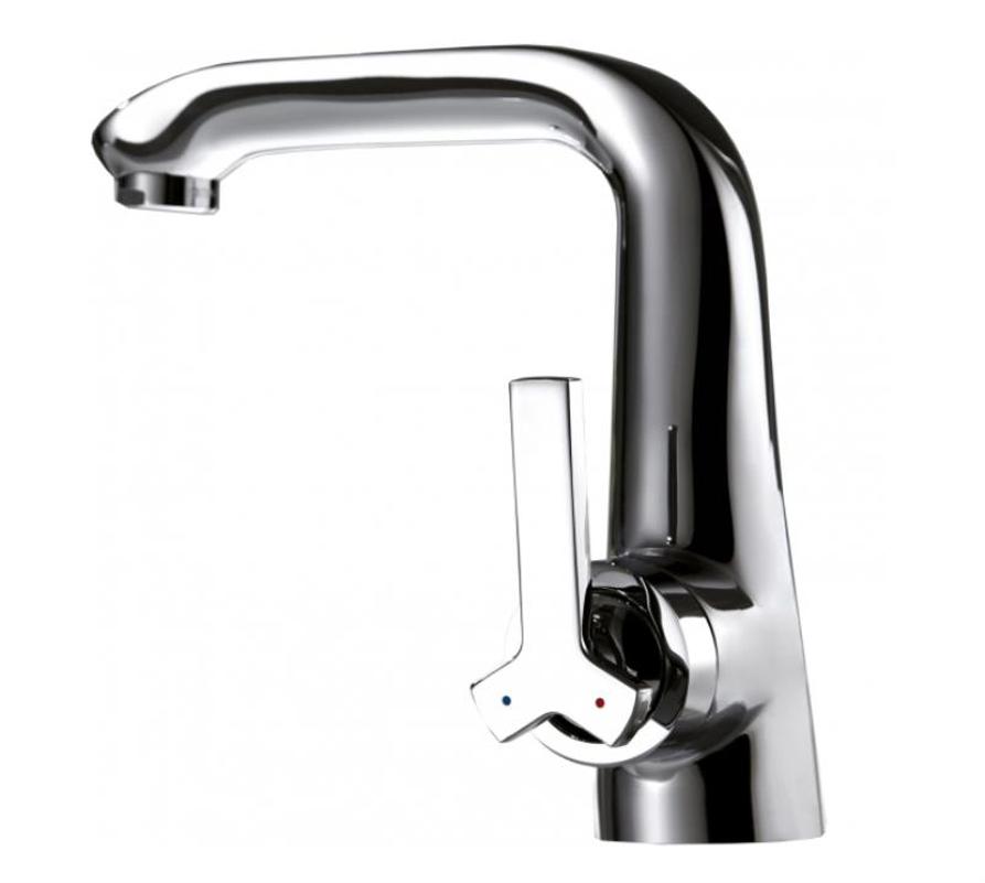 Смеситель для раковины Bravat Waterfall F173107C-1, хром