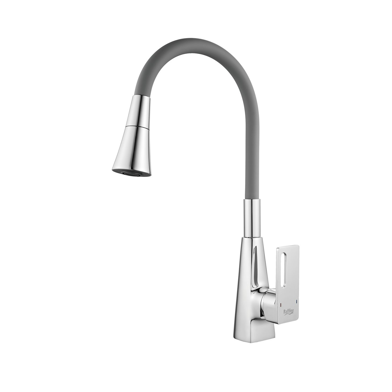 Смеситель для кухни с гибким изливом Raffine F313-9, хром