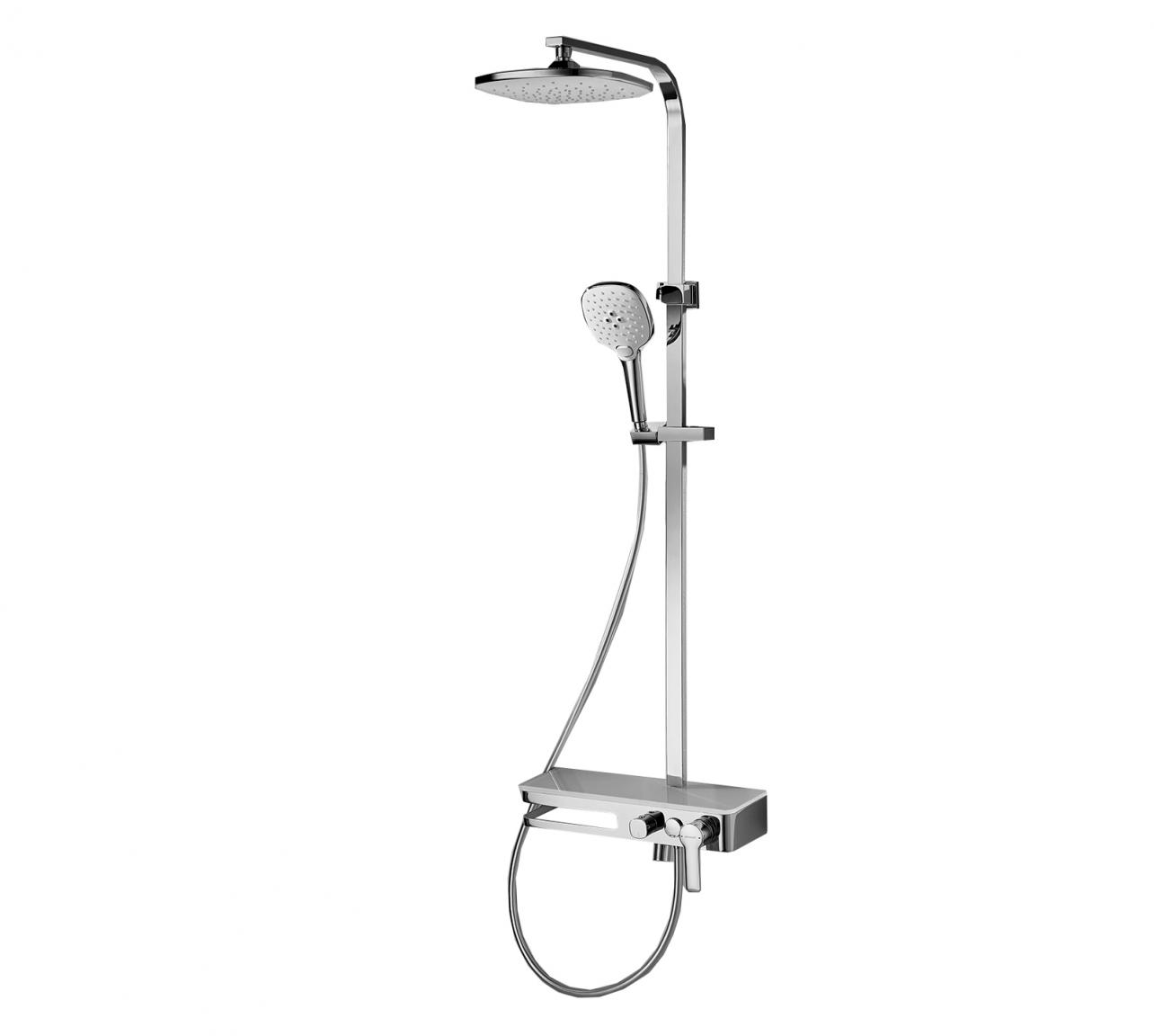 Душевая система Bravat Meissen F6277312CP-A-ENG, хром
