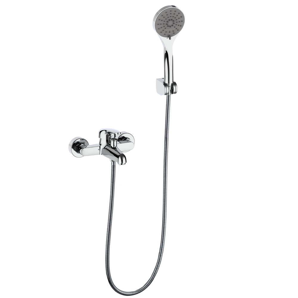 Смеситель для ванны BRAVAT F6538671CP-B-SW, хром