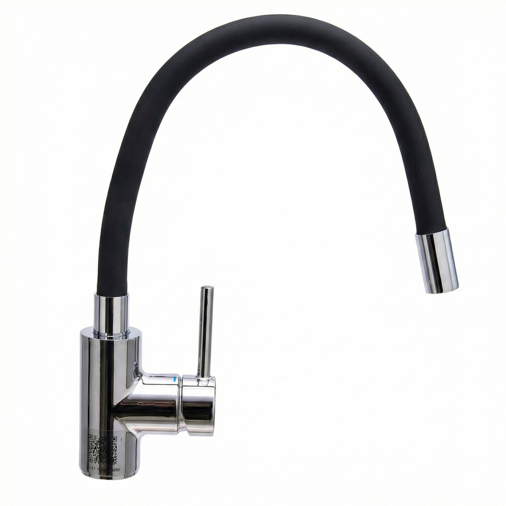 Смеситель для кухни с гибким изливом BRAVAT F7800931CP-SW, хром