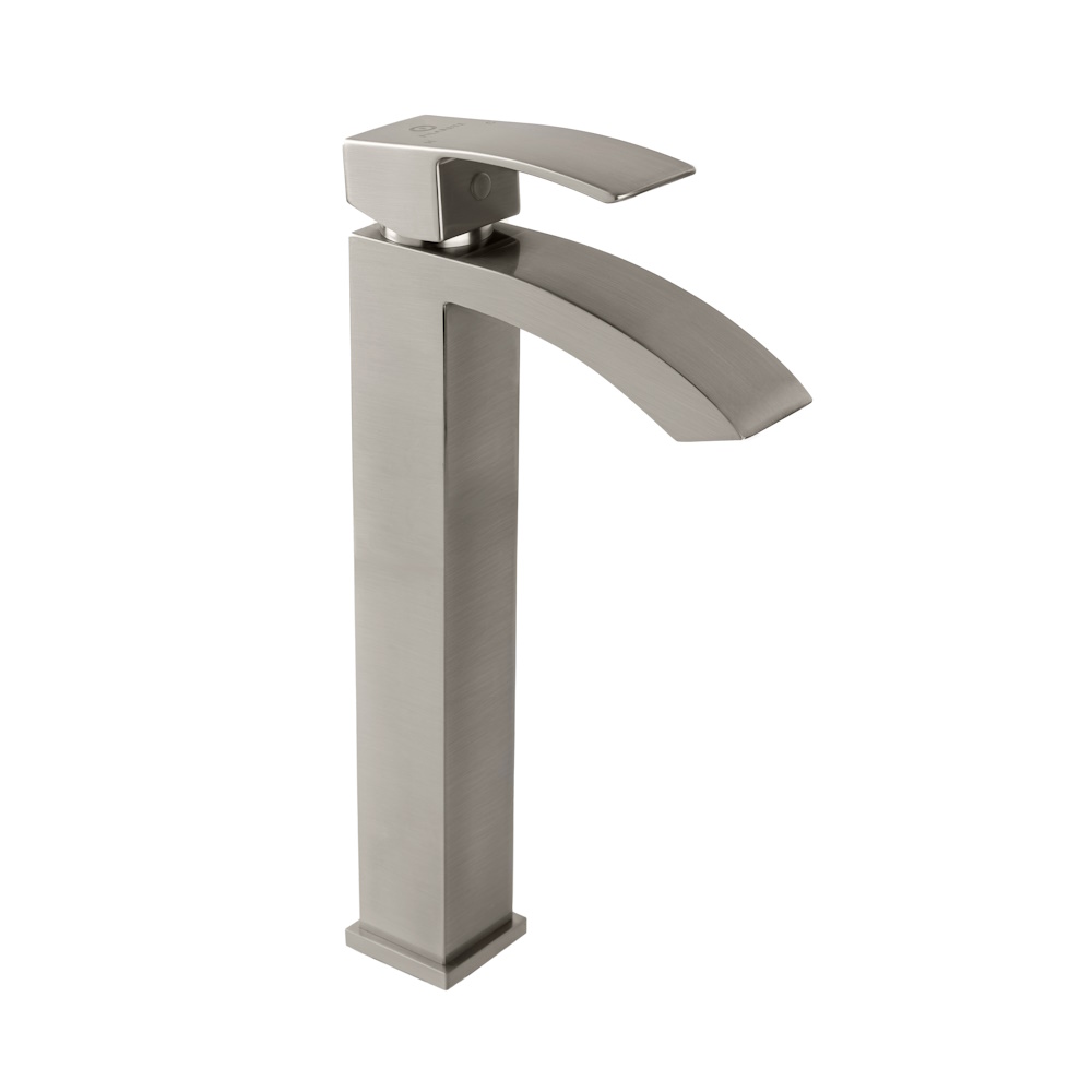 Смеситель для раковины высокий FILARETE Waterfall FL6010NK, никель