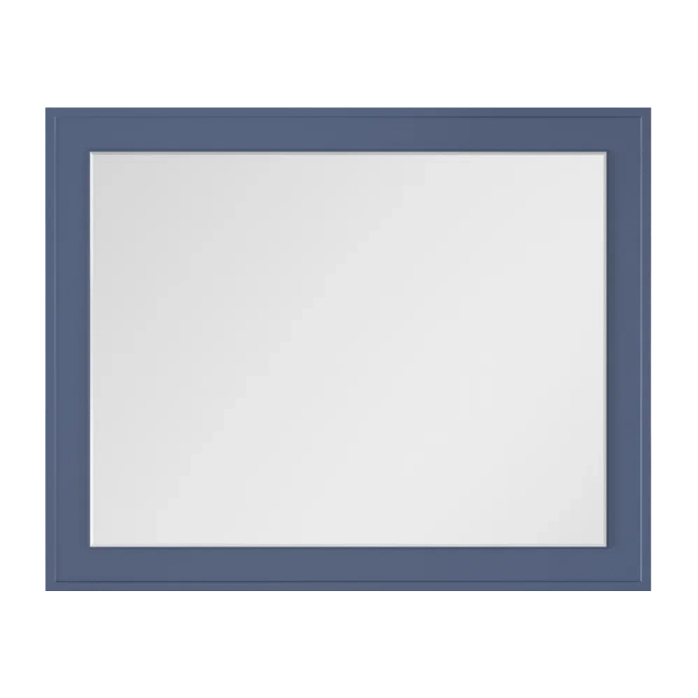 Зеркало с подсветкой La Fenice Cubo Blue Grigio 80х60, синее