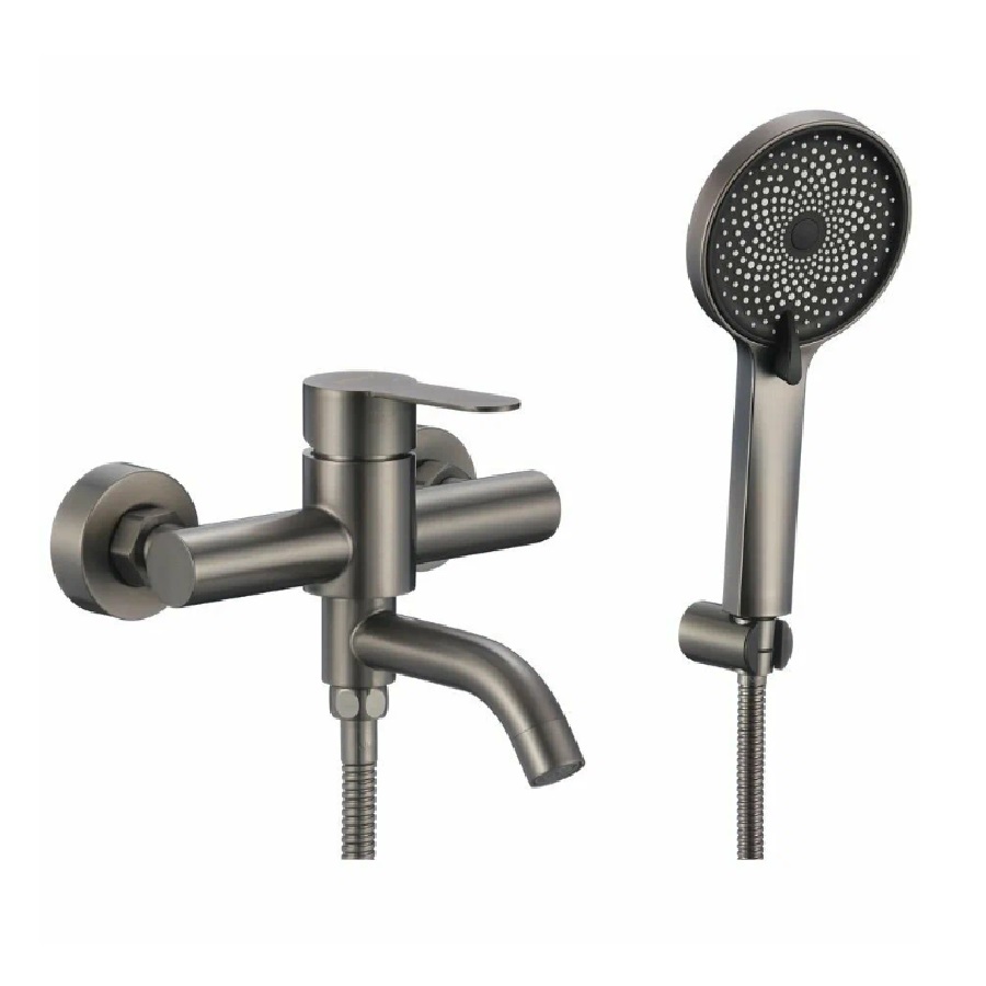 Смеситель для ванны Fmark FS8206Q, гранит