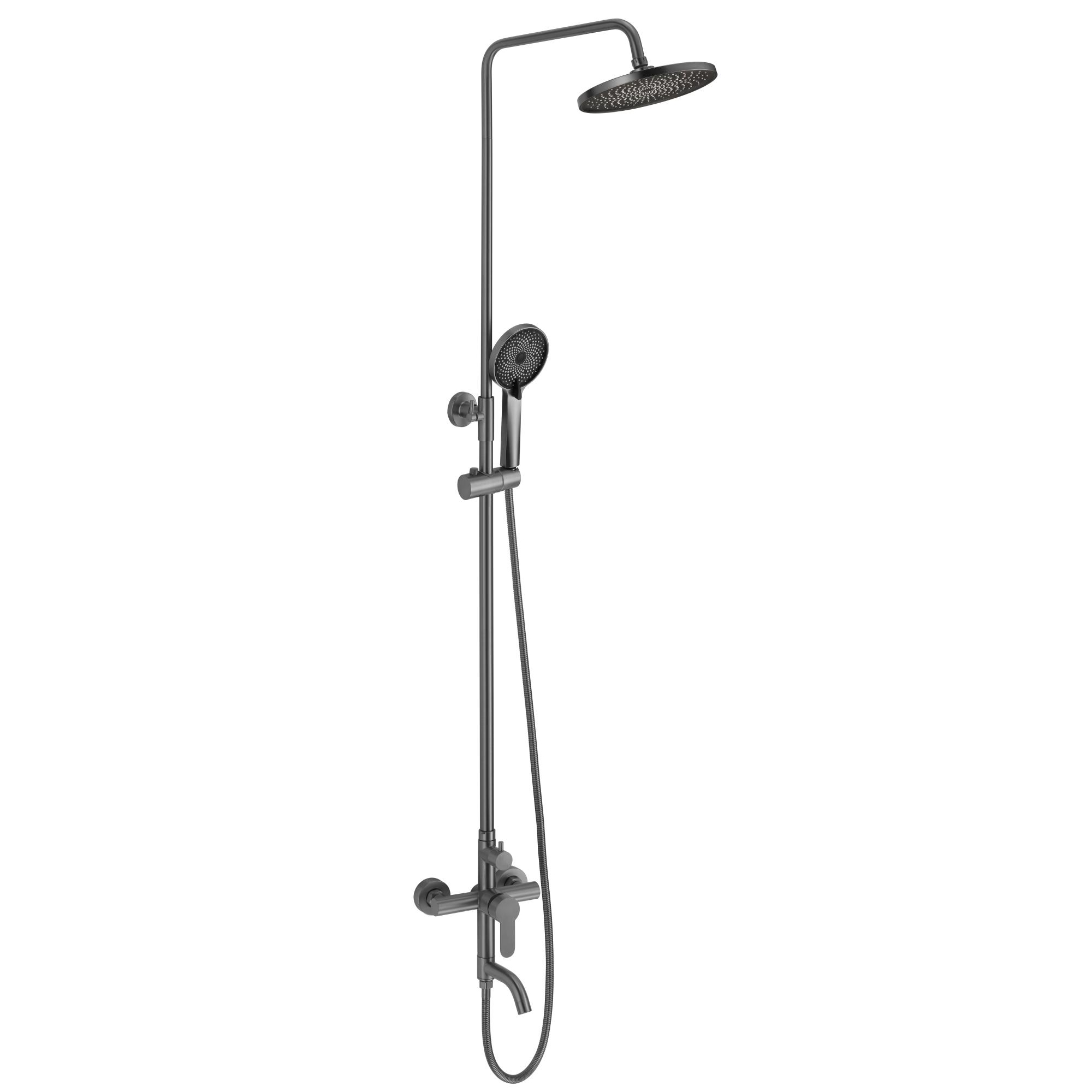 Душевая система Fmark FS8245Q, графит
