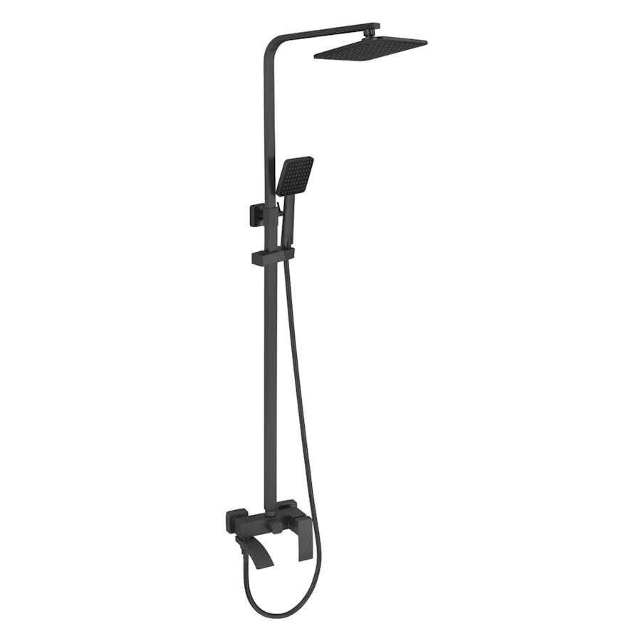 Душевая система Fmark FS8645-1H, черный