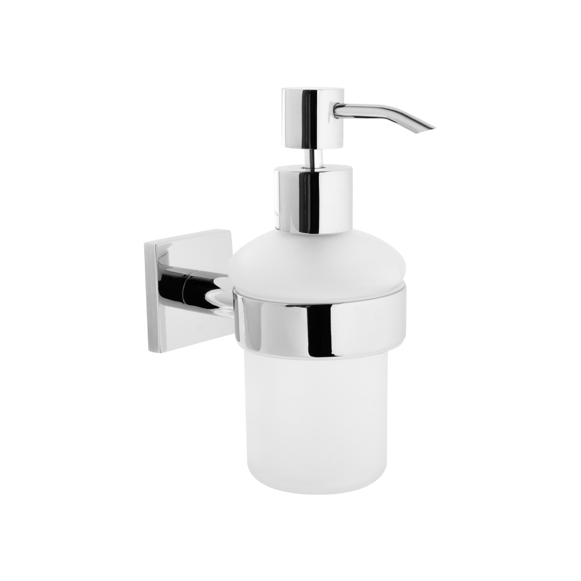 Дозатор жидкого мыла FIXSEN LUX CHROME FX-15012, хром