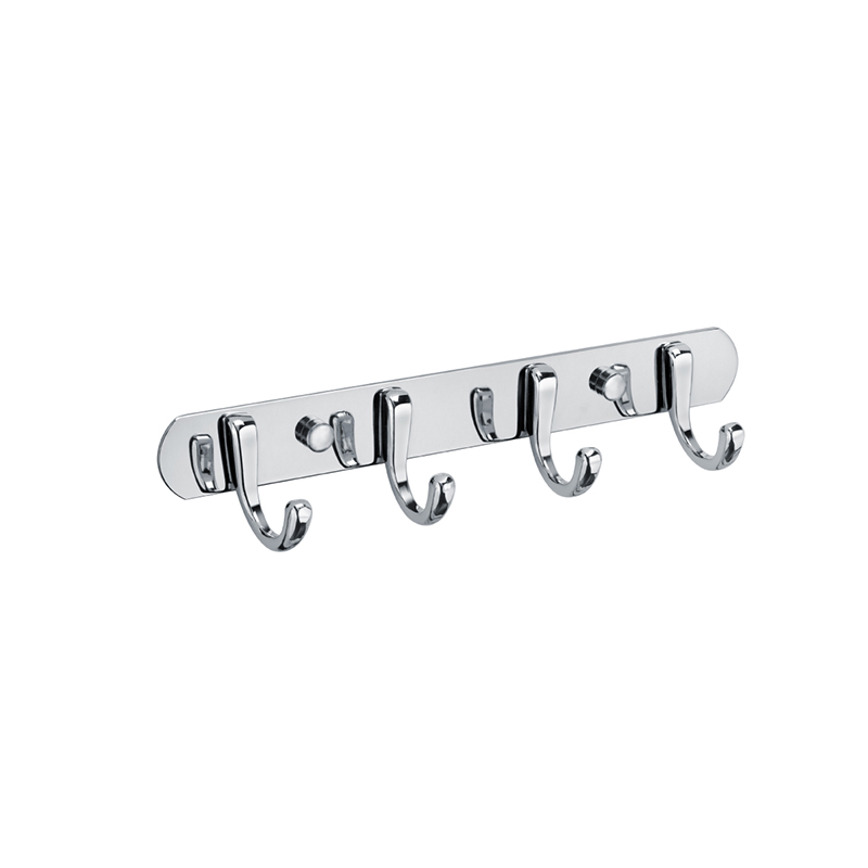 Планка с четырьмя крючками FIXSEN EQUIPMENT FX-1714, хром