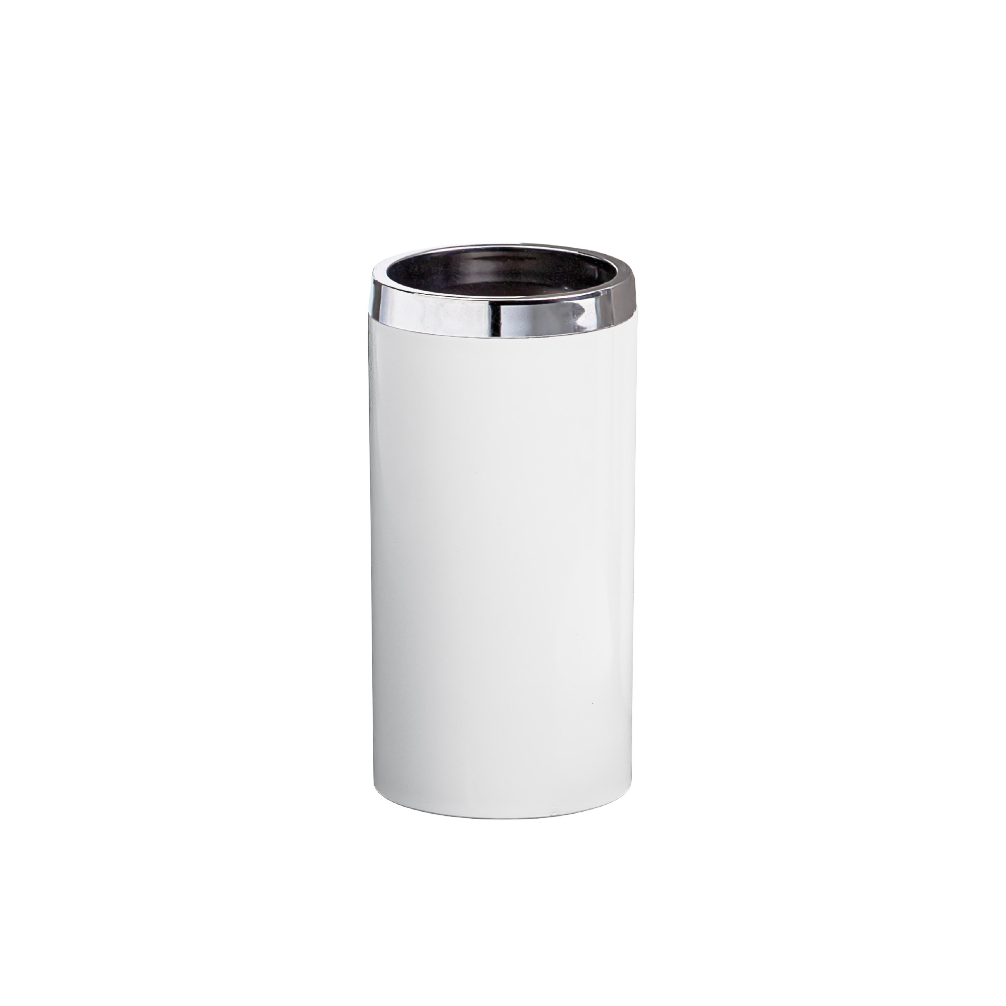 Стакан для ванной комнаты FIXSEN ROUND WHITE FX-451-3, белый