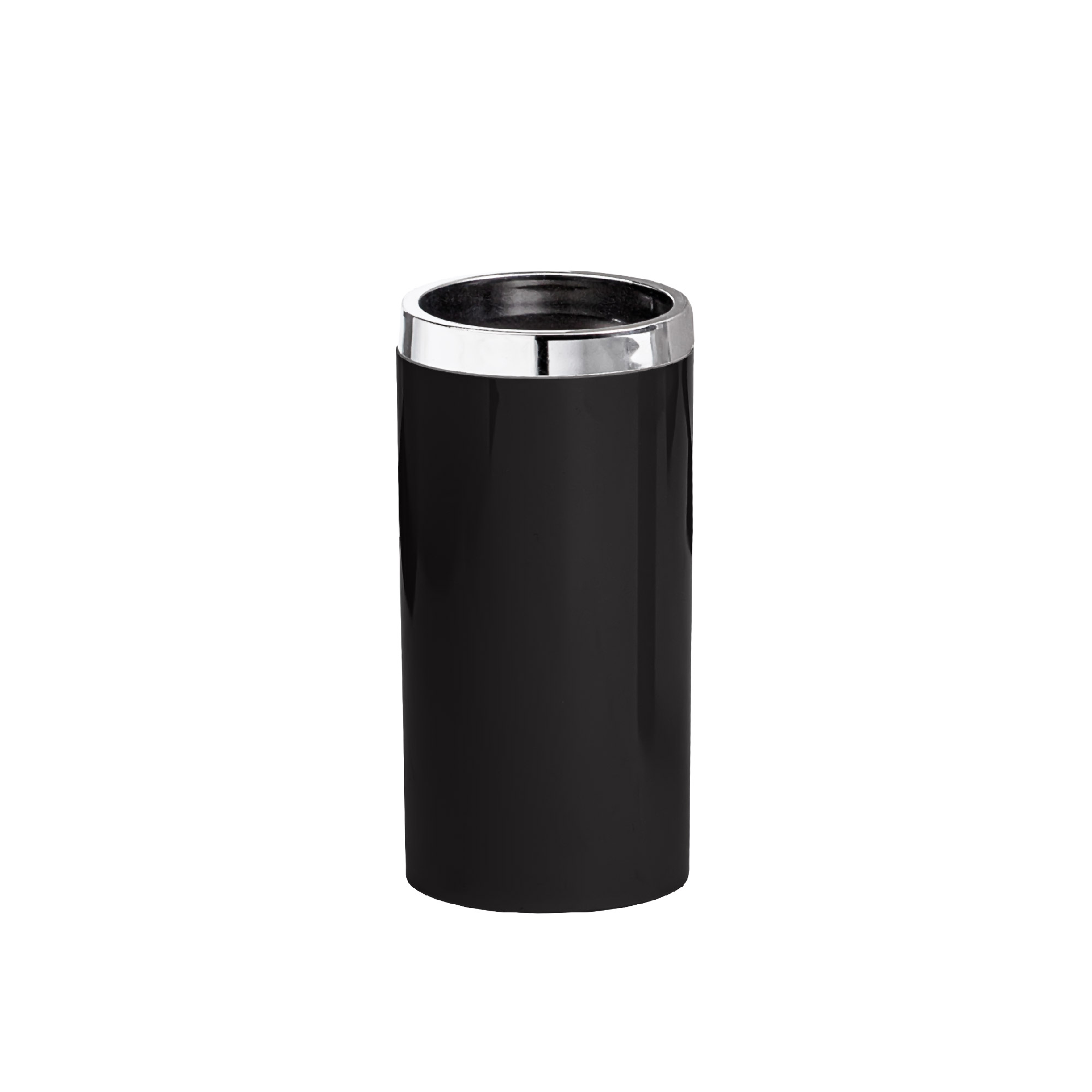 Стакан для ванной комнаты FIXSEN ROUND BLACK FX-454-3, черный