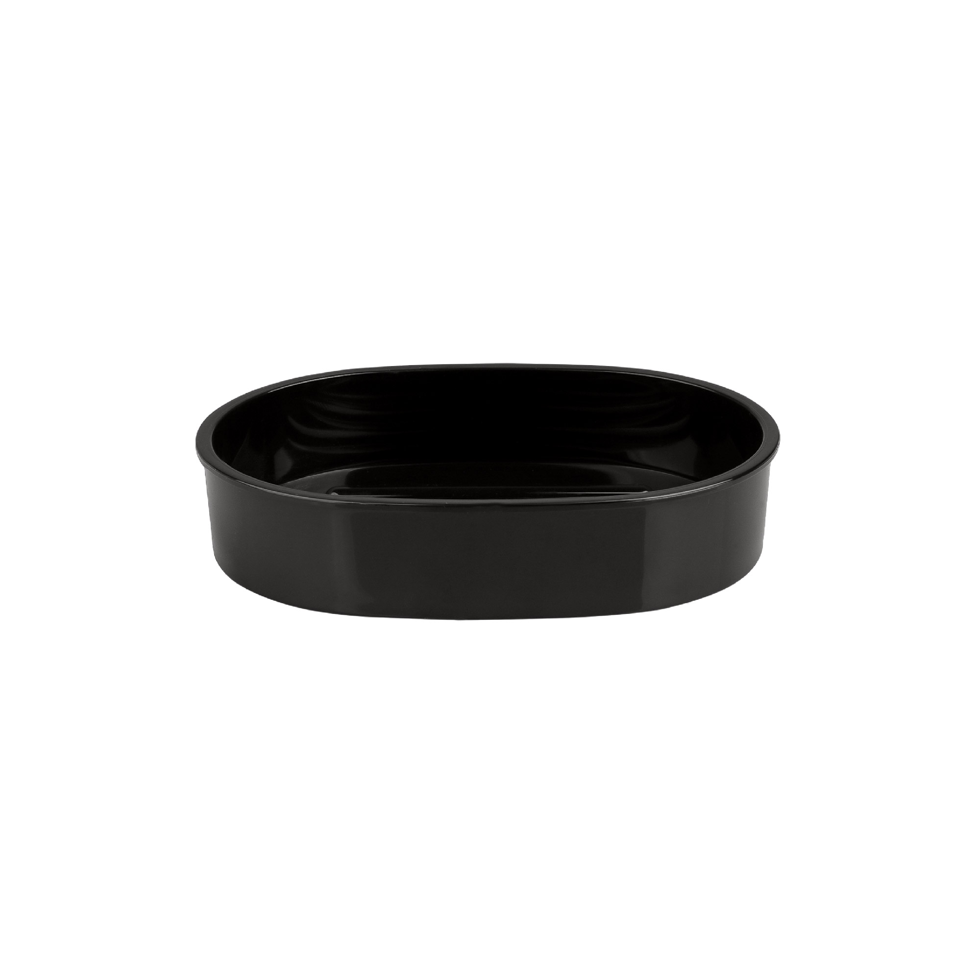 Мыльница FIXSEN ROUND BLACK FX-454-4, черный