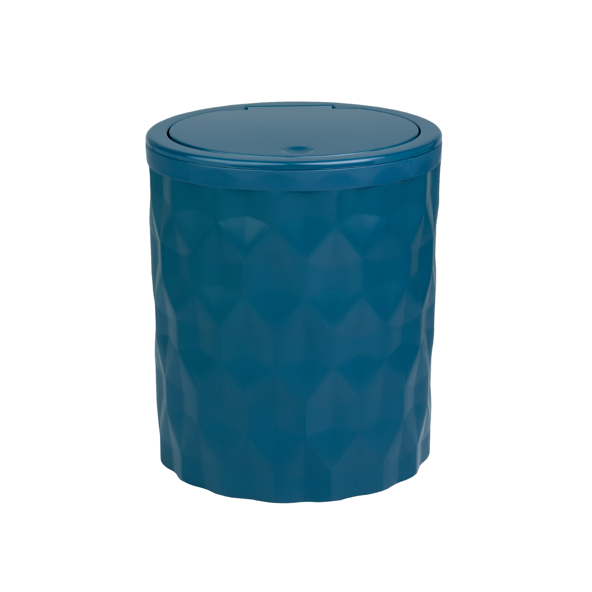 Ведро для мусора FIXSEN DIAMOND BLUE FX-465-6, темно-синий