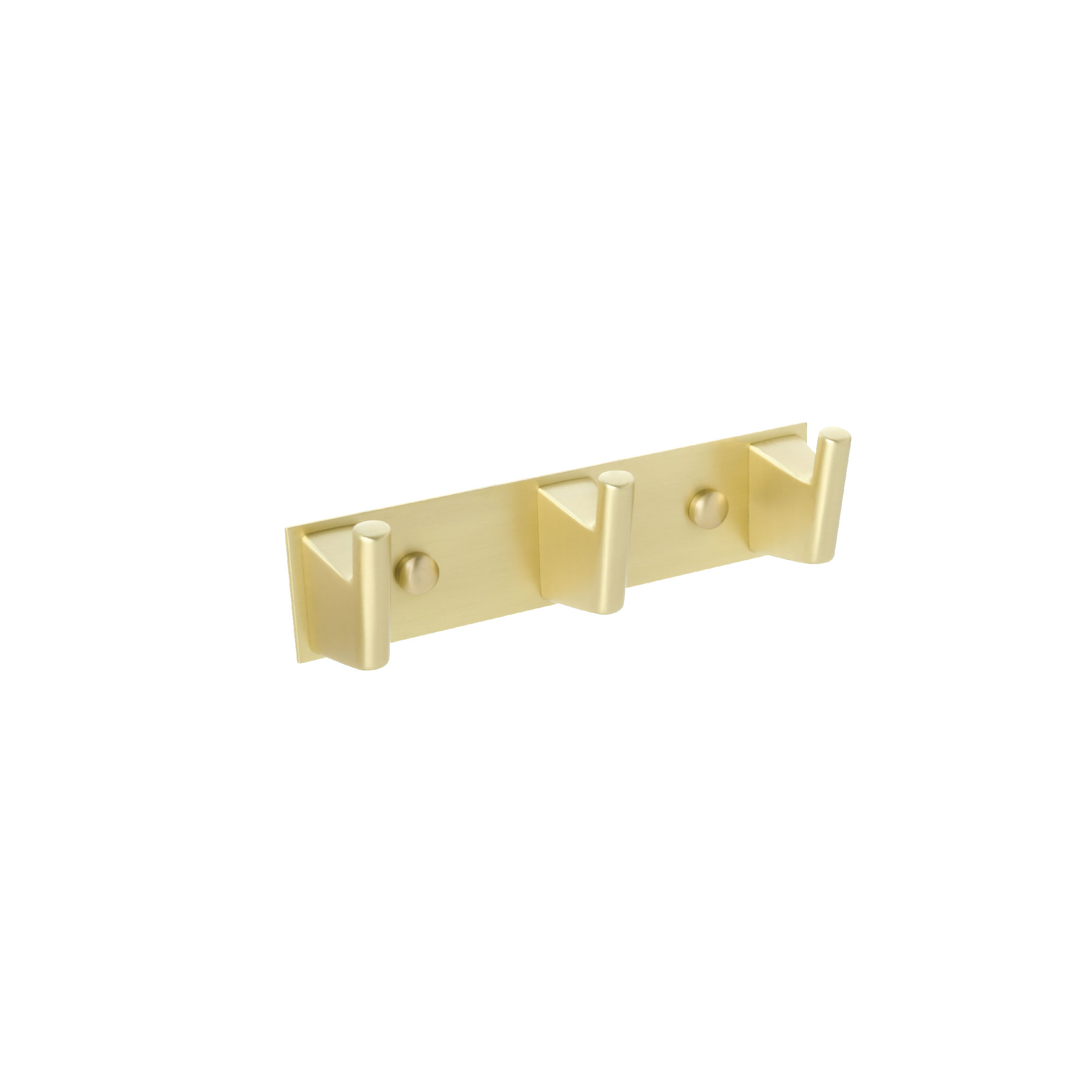 Планка с тремя крючками FIXSEN TREND GOLD FX-99005-3, матовое золото
