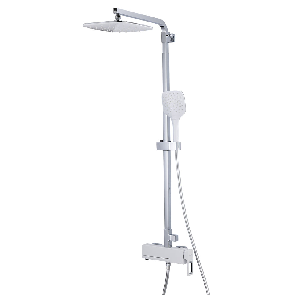 Душевая система GAPPO G2417-8, хром/белый