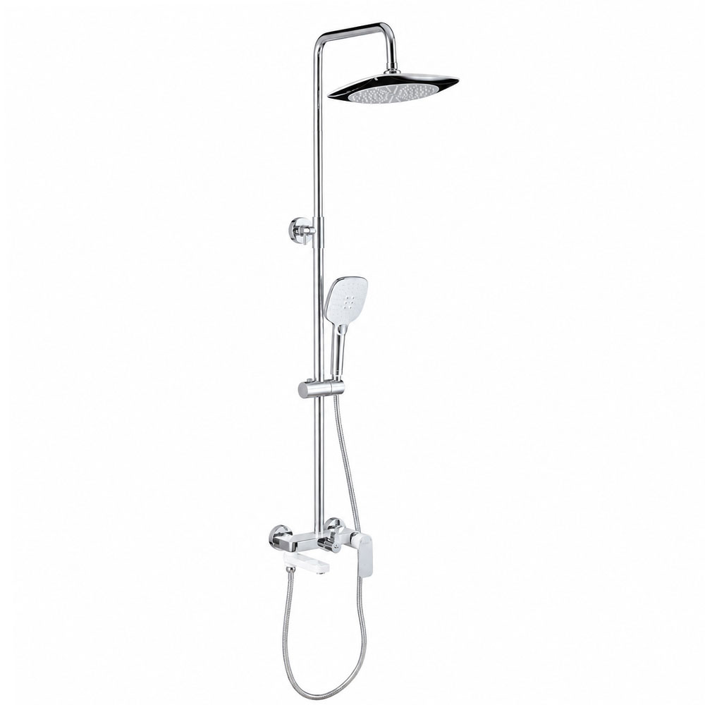 Душевая система GAPPO G2448, хром/белый