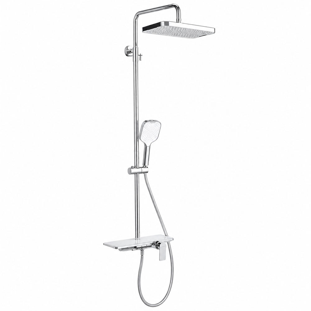 Душевая система GAPPO G2496-10, хром/белый